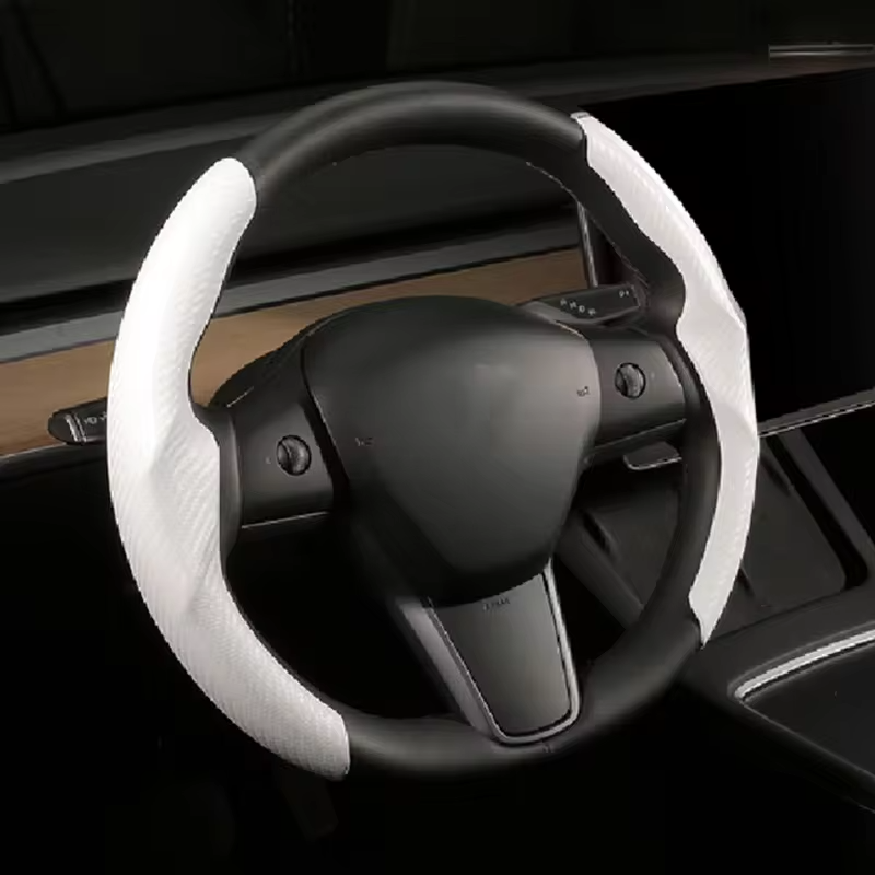 Universal Carbon Fibre Steering Wheel Cover
