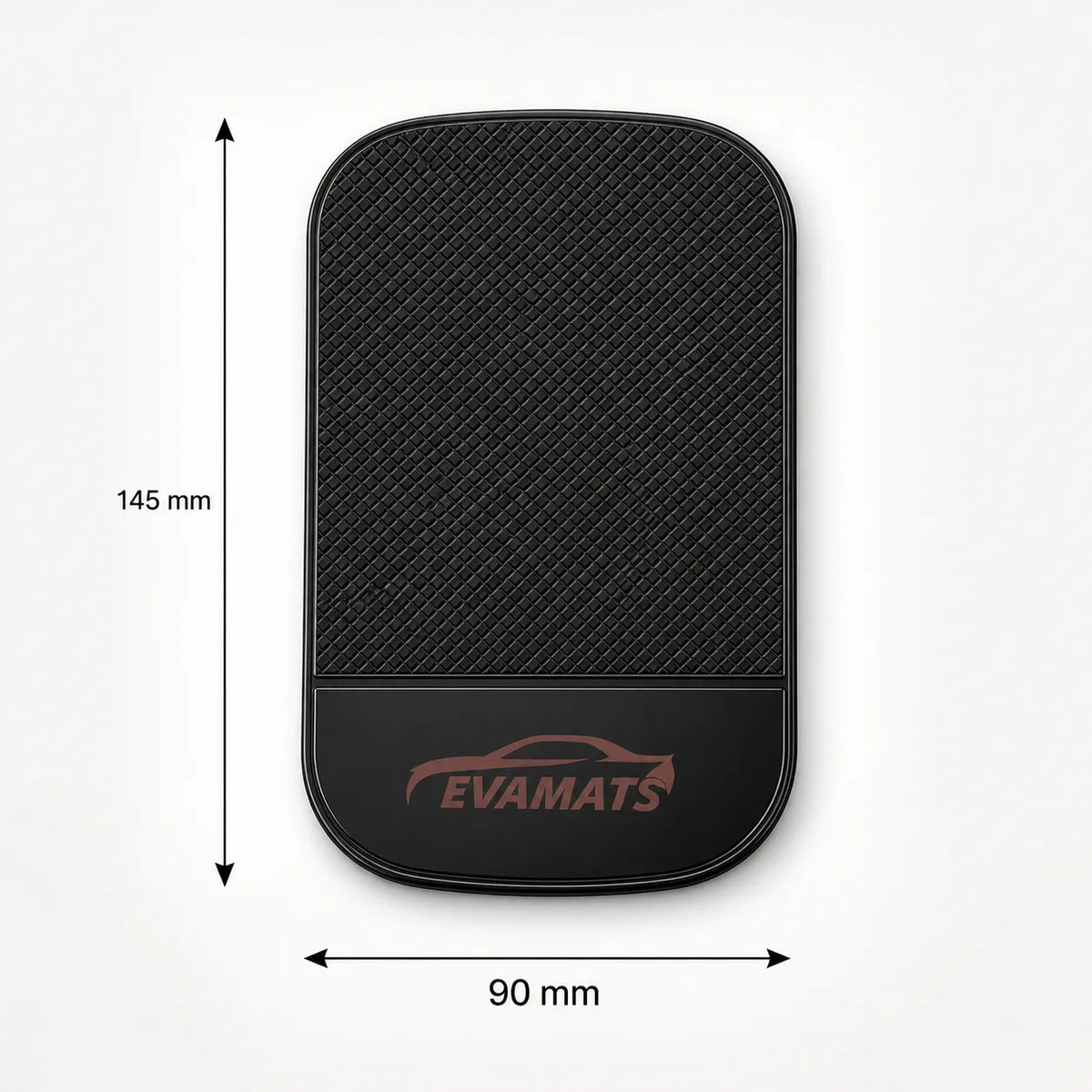 Black anti-slip mat