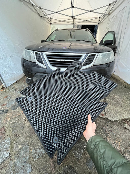 Dywaniki samochodowe EVAMATS do Saab 9-3 druga generacja 2002-2007 Sedan