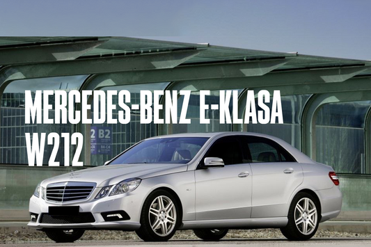 Wspaniały 3D Dywaniki do Mercedes-Benz E-Class W212 2009-2016