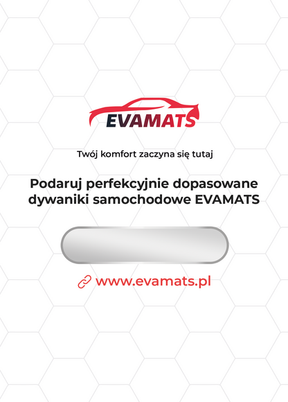 Karta podarunkowa EVA MATS