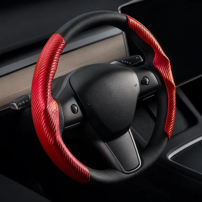 Universal Carbon Fibre Steering Wheel Cover