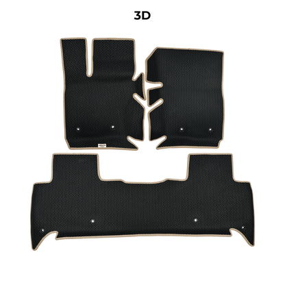Custom-Fit 3D EVA Car Mats for Land Rover Discovery 4 IV gen 2009–2016 year SUV 7 os.