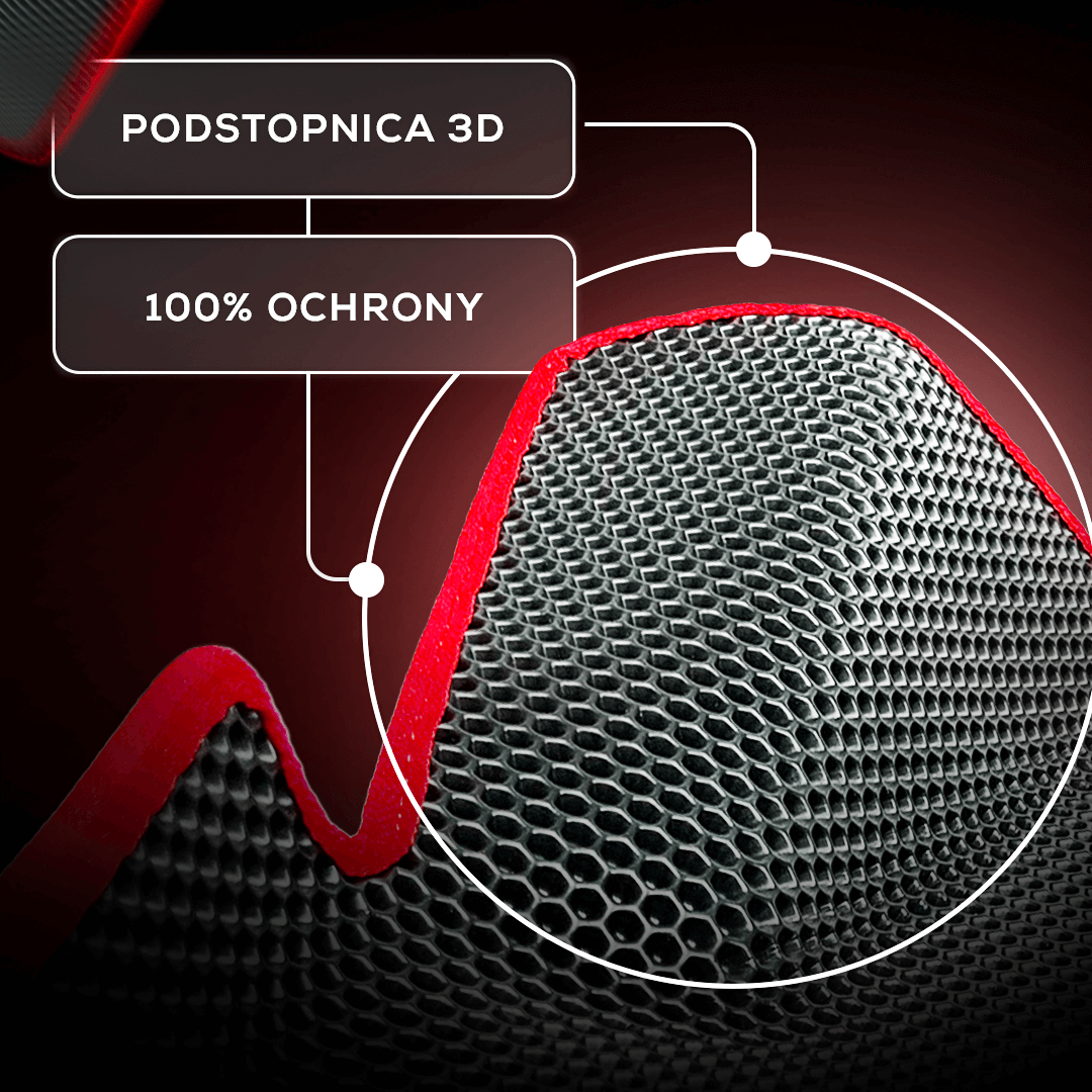 EVA Dywaniki samochodowe od EVA MATS 3D do Smart Fortwo 2 gen 2007-2015 rok HATCHBACK 3 drzwi