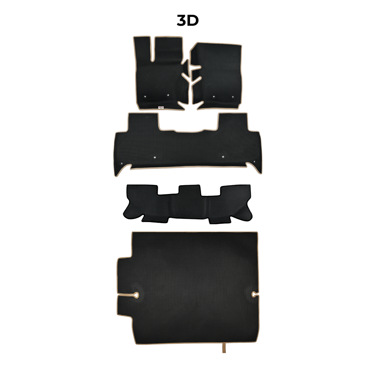 EVA Dywaniki samochodowe od EVA MATS 3D do Land Rover Discovery(5) 5 gen 2016-2028  rok SUV 5 drzwi