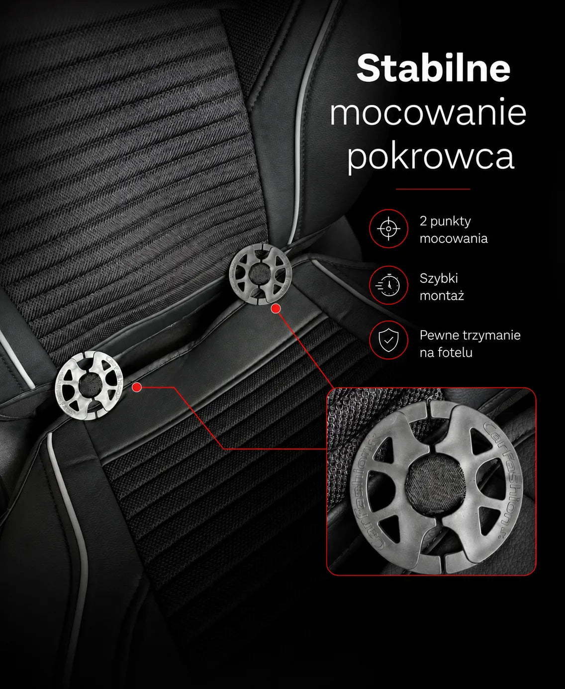 Uniwersalne Sportowe Pokrowce 5D Premium