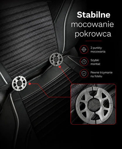 Uniwersalne Sportowe Pokrowce 5D Premium