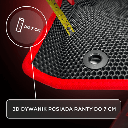 EVA Dywaniki samochodowe od EVA MATS 3D do Mazda 2(DJ) 3 gen 2014-2028 rok Hatchback 5 drzwi BENZYNA + Podpiętka EVAMATS