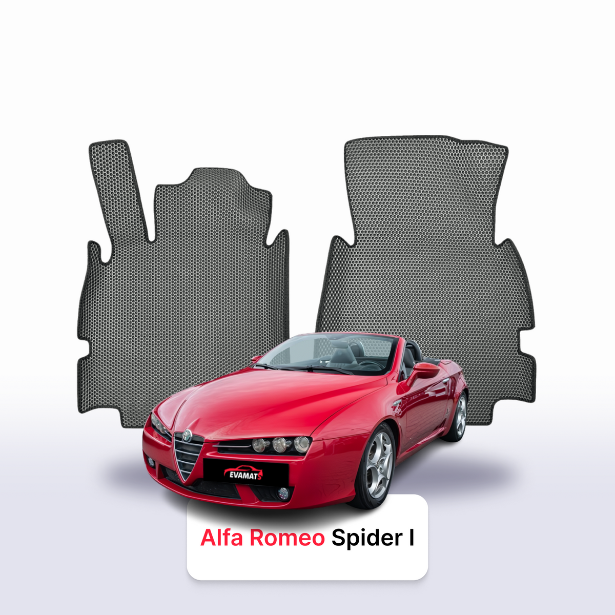EVA Dywaniki samochodowe od EVA MATS 3D do Alfa Romeo Spider 2005-2010 rok KABRIOLET