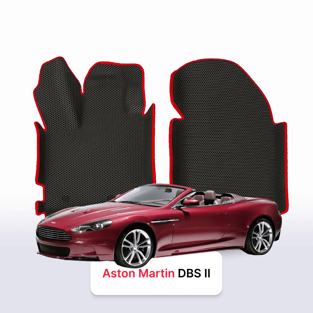 EVA Dywaniki samochodowe od EVA MATS 3D do Aston Martin DBS 2 gen 2007-2012 rok KABRIOLET Volante