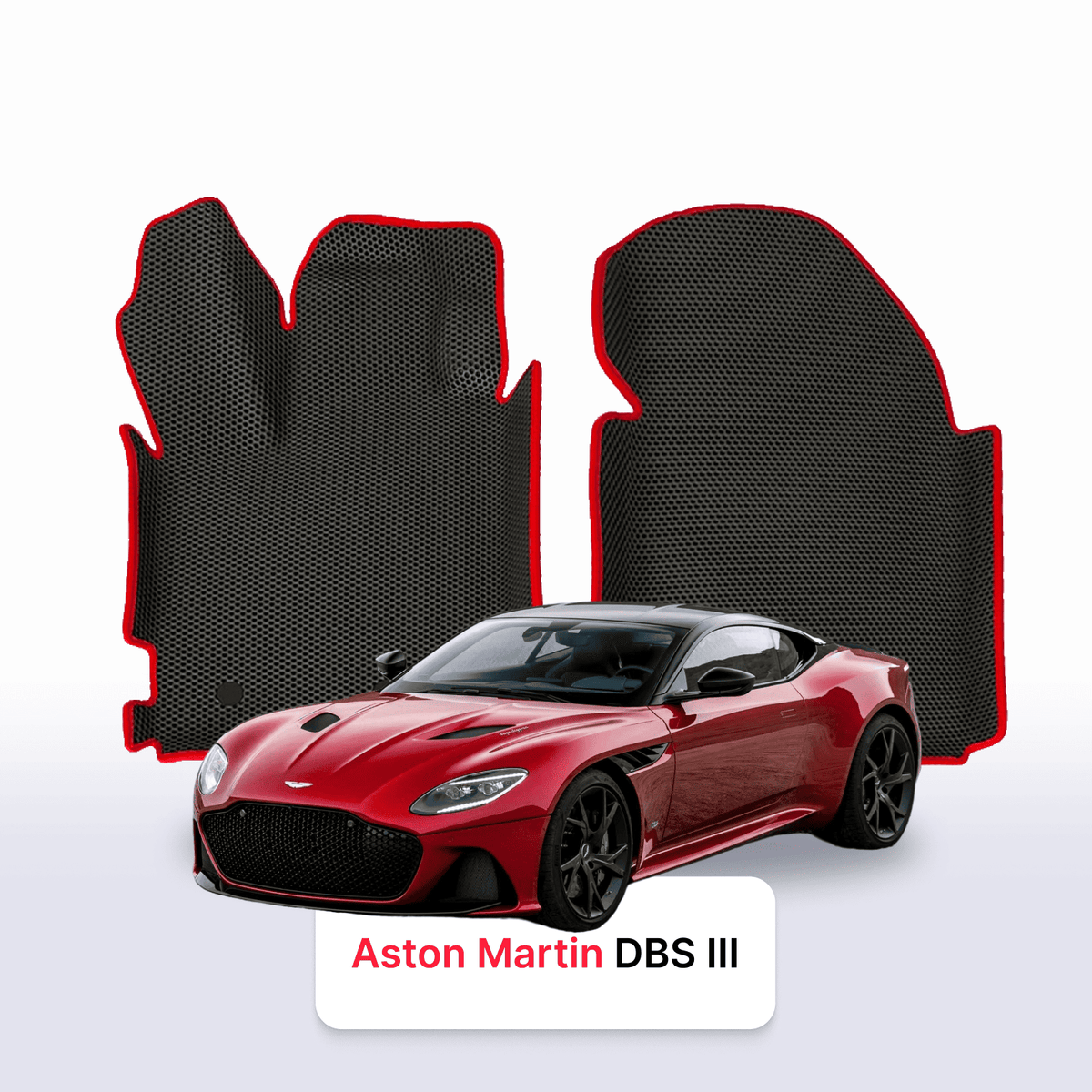 EVA Dywaniki samochodowe od EVA MATS 3D do Aston Martin DBS 2 gen 2018-2025 rok COUPE