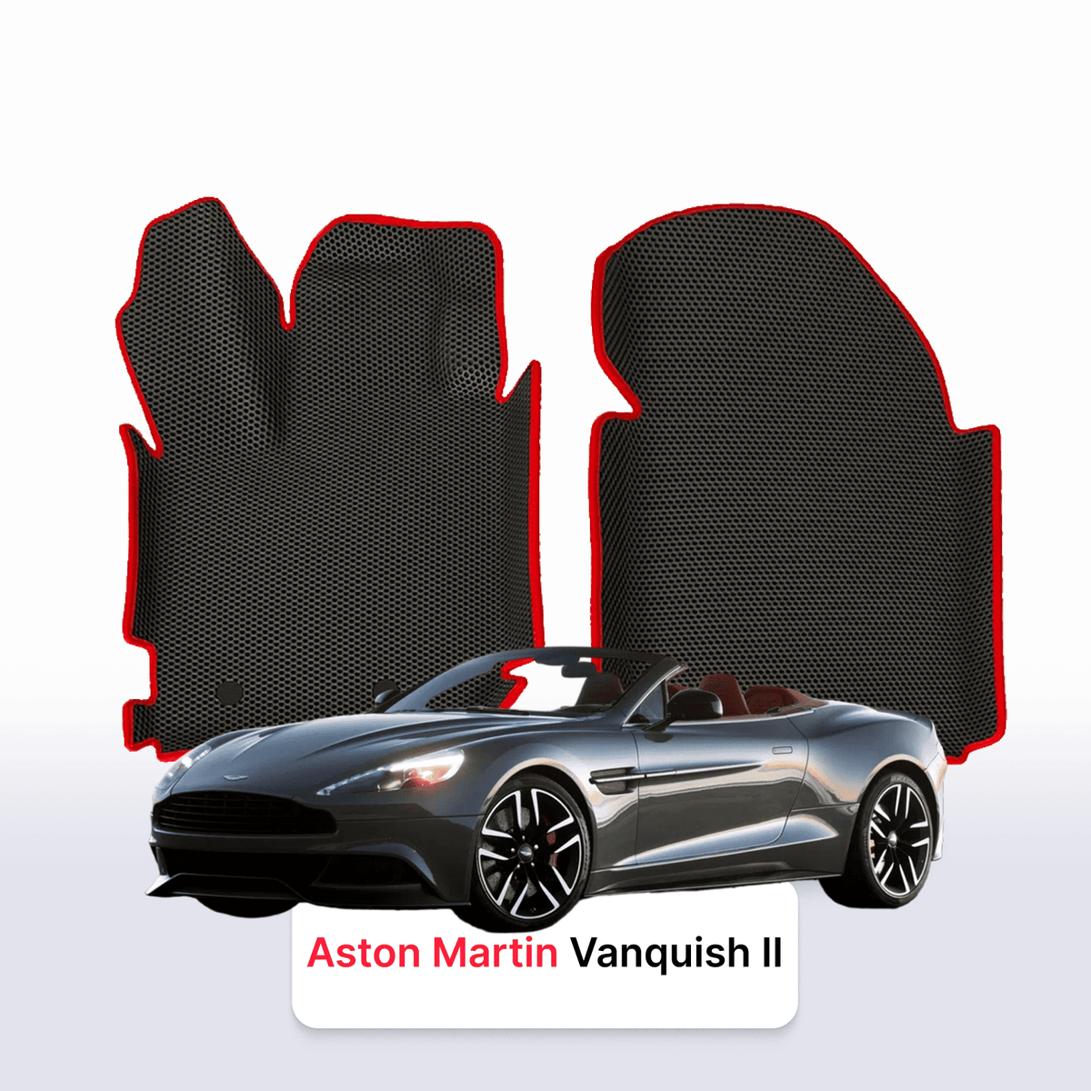 EVA Dywaniki samochodowe od EVA MATS 3D do Aston Martin Vanquish 2 gen 2012-2018 rok ROADSTER