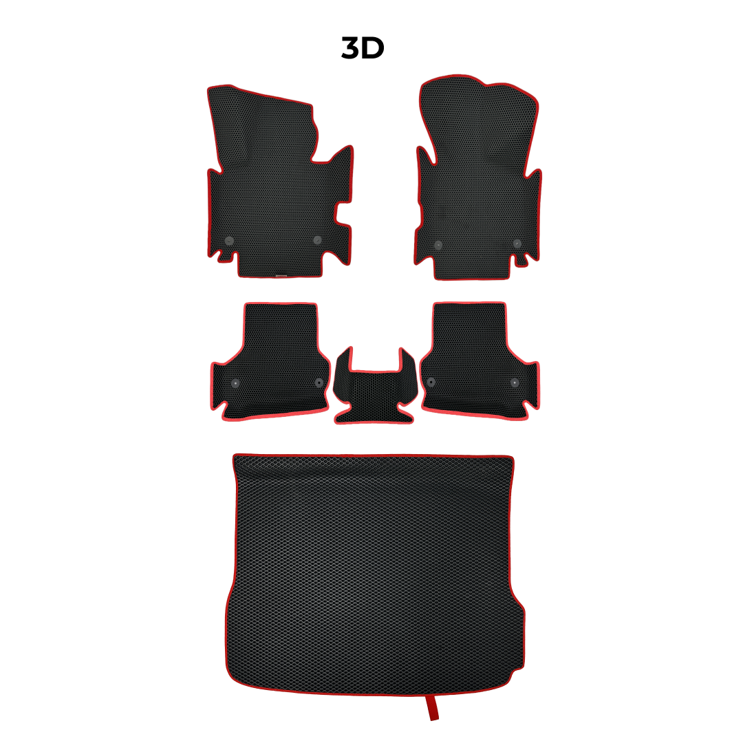 EVA Dywaniki samochodowe od EVA MATS 3D do Audi A3(8P) polift 2 gen 2008-2013 rok