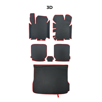 EVA Dywaniki samochodowe od EVA MATS 3D do Audi A3(8L) polift 1 gen 2000-2003 rok HATCHBACK 3 DRZWI