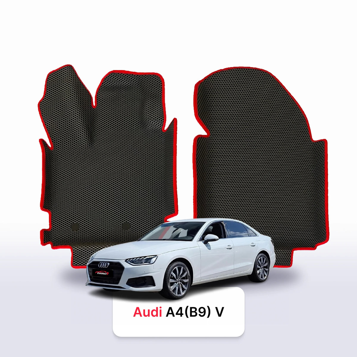 Custom-Fit 3D EVA Car Mats for Audi A4 B9 polift V gen 2018–2025 year