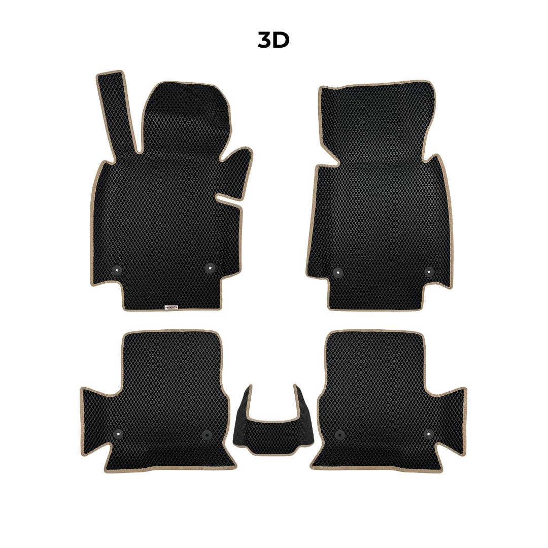 EVA Dywaniki samochodowe od EVA MATS 3D do Audi RS6 (C6) 2 gen 2007-2012 rok