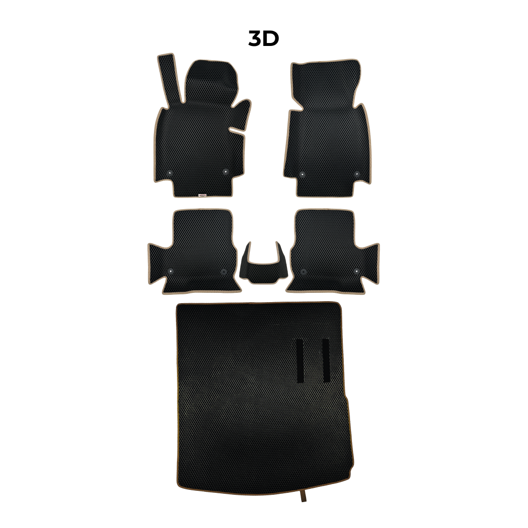 EVA Dywaniki samochodowe od EVA MATS 3D do Audi RS6 (C6) 2 gen 2007-2012 rok