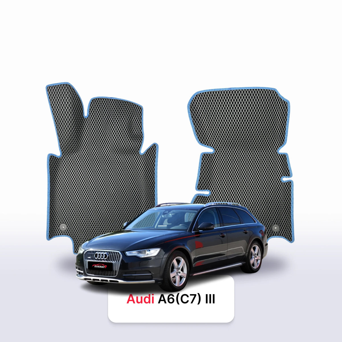 Custom-Fit 3D EVA Car Mats for Audi A6 Allroad C7 pre-facelift III gen 2012–2014 year Estate