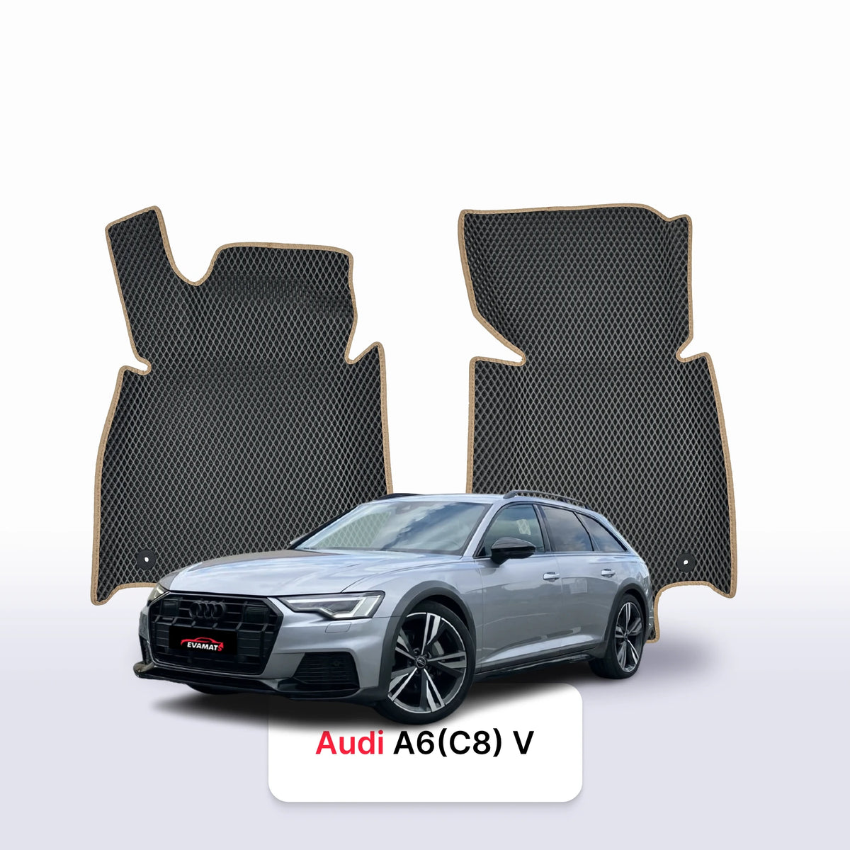 Custom-Fit 3D EVA Car Mats for Audi A6 Allroad C8 facelift V gen 2023–2025 year Estate