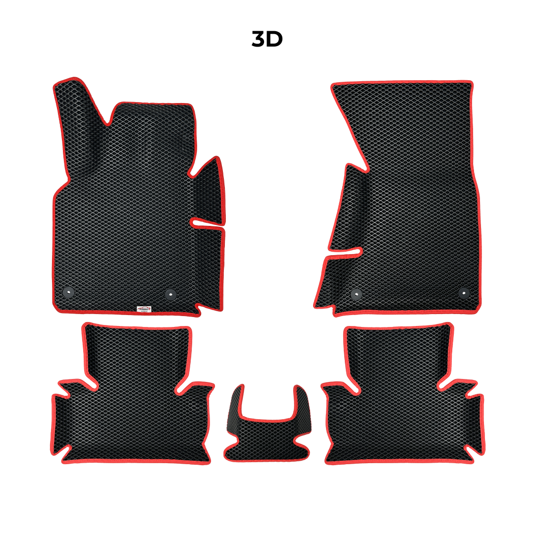 Custom-Fit 3D EVA Car Mats for Audi Q5 8R facelift I gen 2012–2017 year SUV