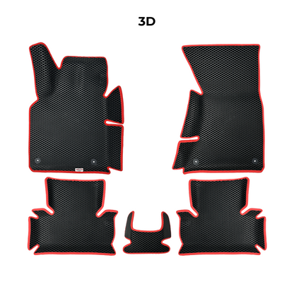 EVA Dywaniki samochodowe od EVA MATS 3D do Audi Q5(8R) przedlift 1 gen 2008-2012 rok SUV BENZYNA