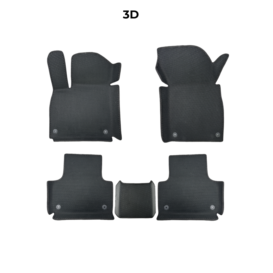 EVA Dywaniki samochodowe od EVA MATS 3D do Audi Q7(4M) 2 gen 2015-2027 rok SUV