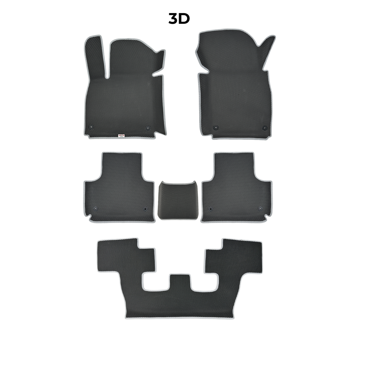 EVA Dywaniki samochodowe od EVA MATS 3D do Audi SQ7 (4M) 1 gen 2016-2027 rok SUV 7 os.