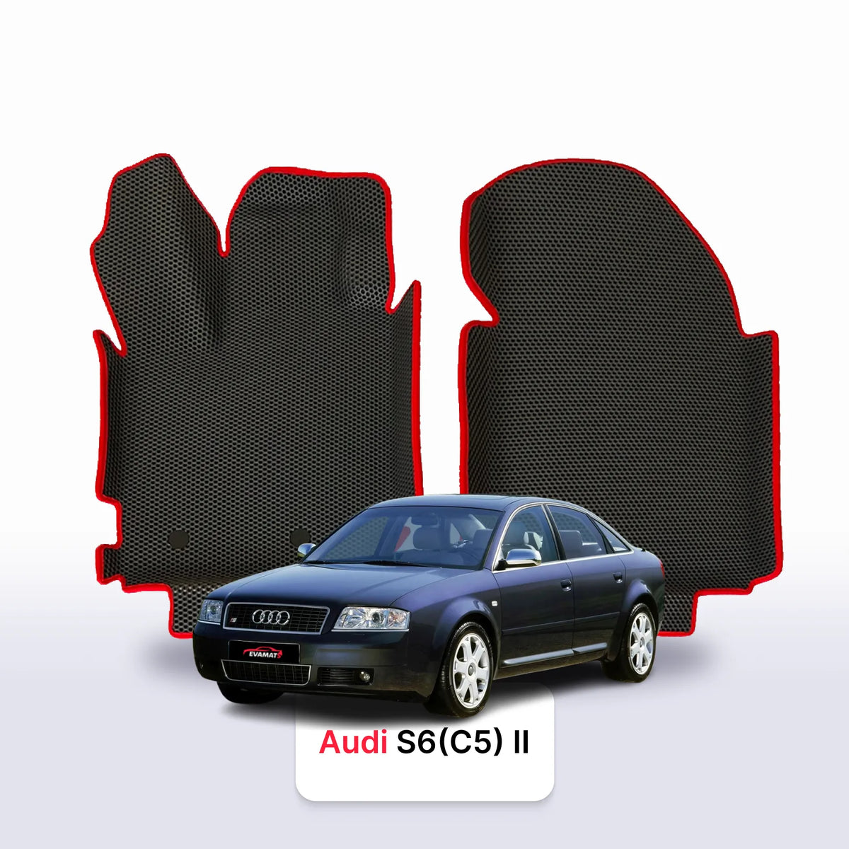 Custom-Fit 3D EVA Car Mats for Audi S6 C5 II gen 1997–2005 year
