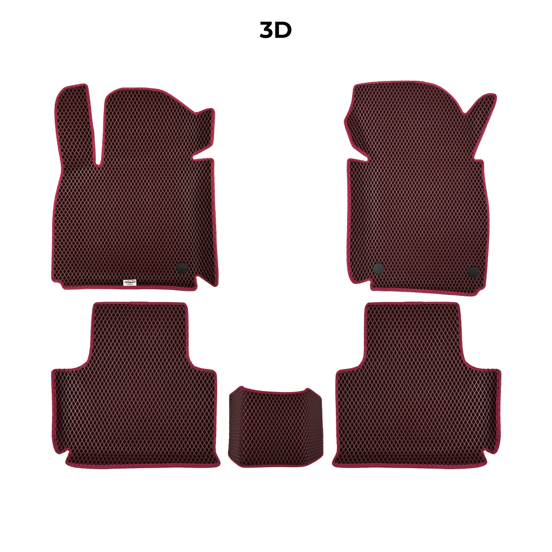 EVA Dywaniki samochodowe od EVA MATS 3D do Audi SQ7 (4M) 1 gen 2016-2027 rok SUV