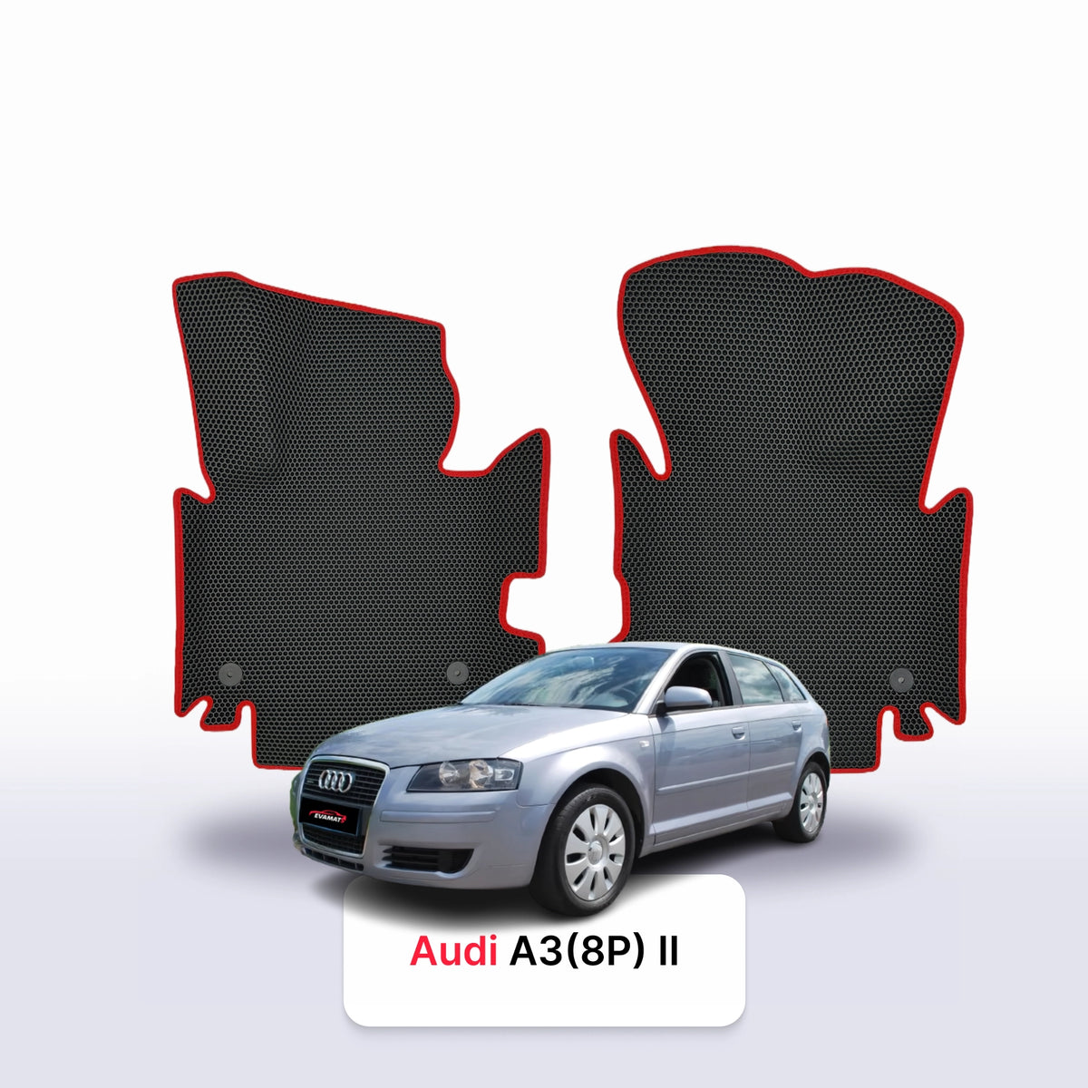 EVA Dywaniki samochodowe od EVA MATS 3D do Audi A3(8P) przedlift 2 gen 2003-2008 rok