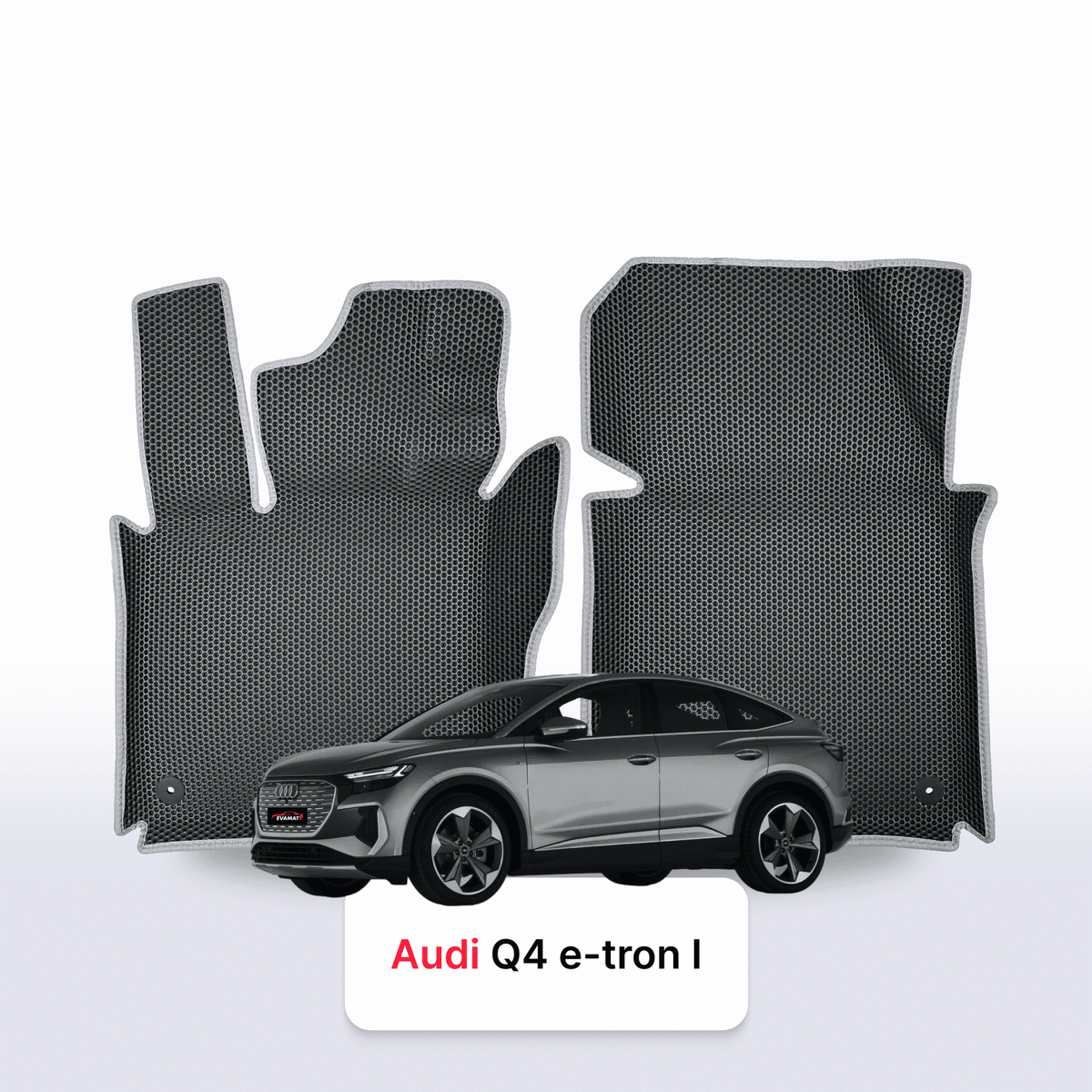 EVA Dywaniki samochodowe od EVA MATS 3D do Audi Q4 Sportback E-tron 1 gen 2021-2028 rok Elektryczny SUV Coupe