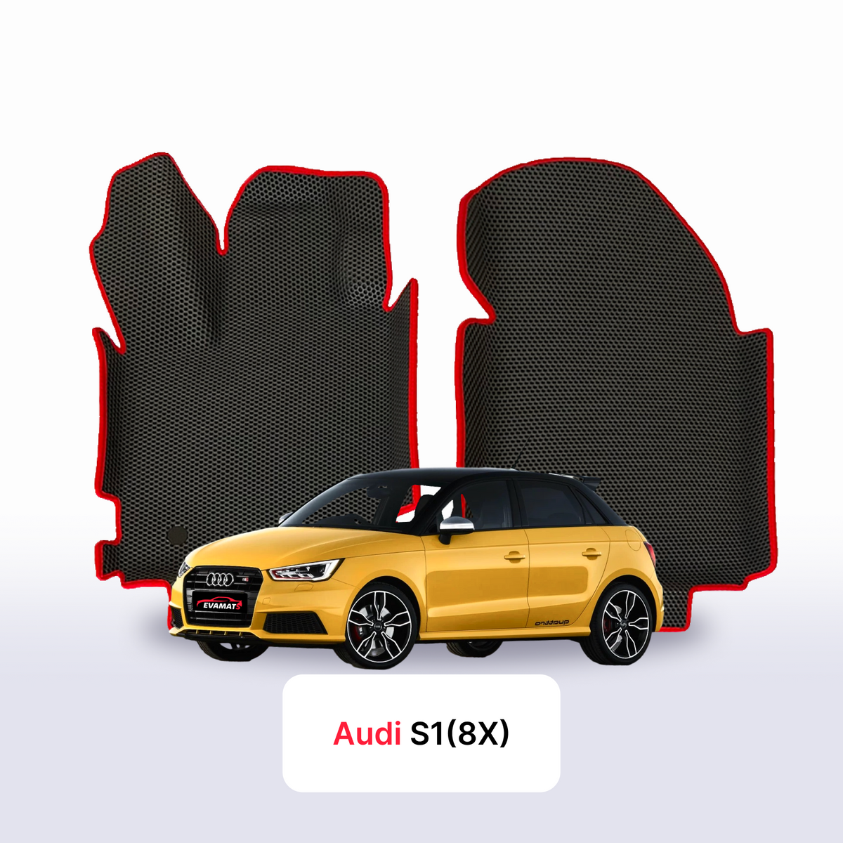 Custom-Fit 3D EVA Car Mats for Audi S1 8X I gen 2014–2018 year Hatchback