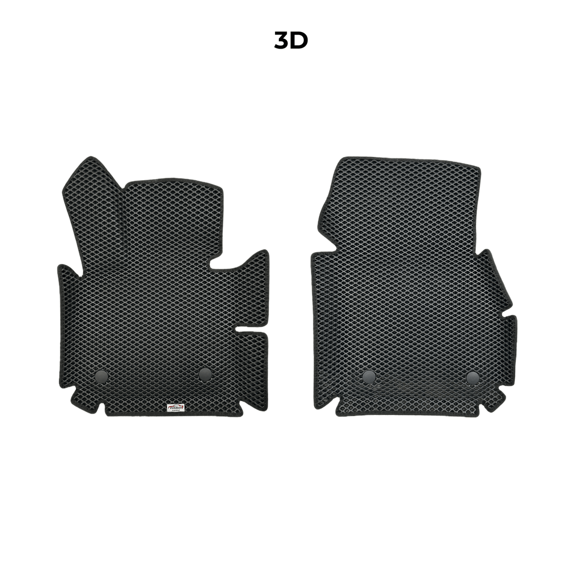 Custom-Fit 3D EVA Car Mats for Fiat 500 II gen 2007–2024 year Hatchback 3-door Convertible