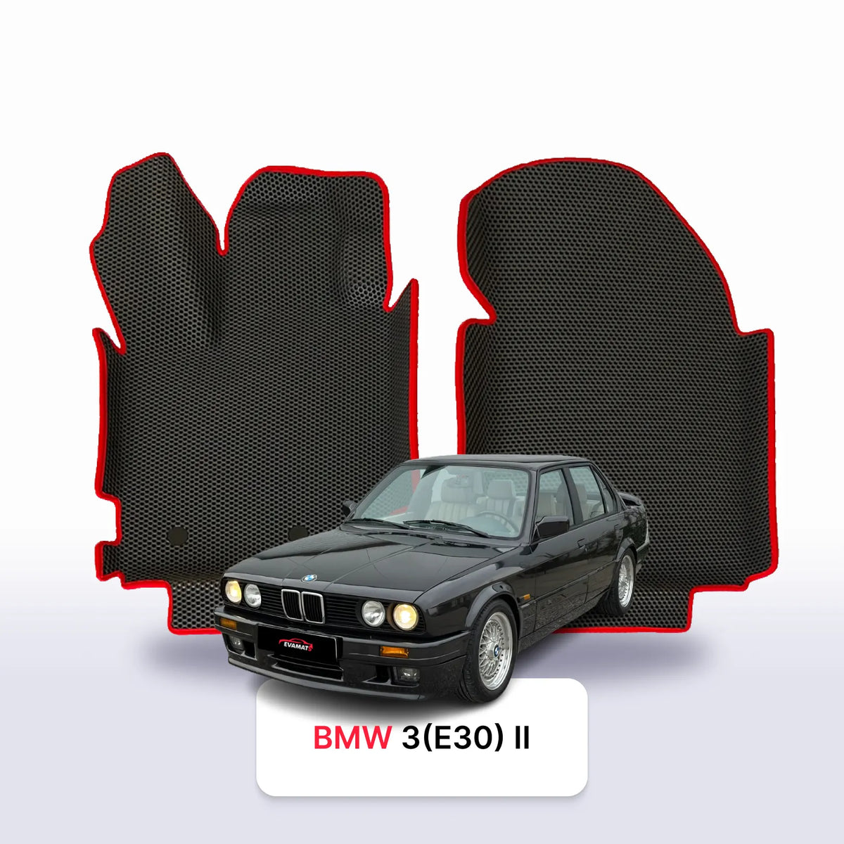 EVA Dywaniki samochodowe od EVA MATS 3D do BMW 3(E30) 2 gen 1982-1994 rok SEDAN