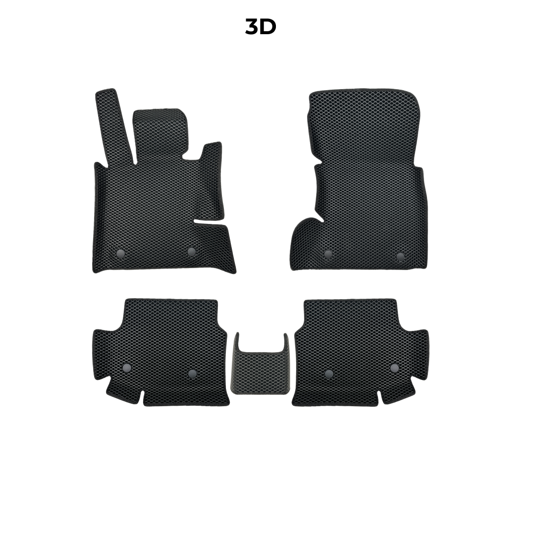 EVA Dywaniki samochodowe od EVAMATS do BMW 5 (F10) 6 gen 2010-2017 rok Sedan