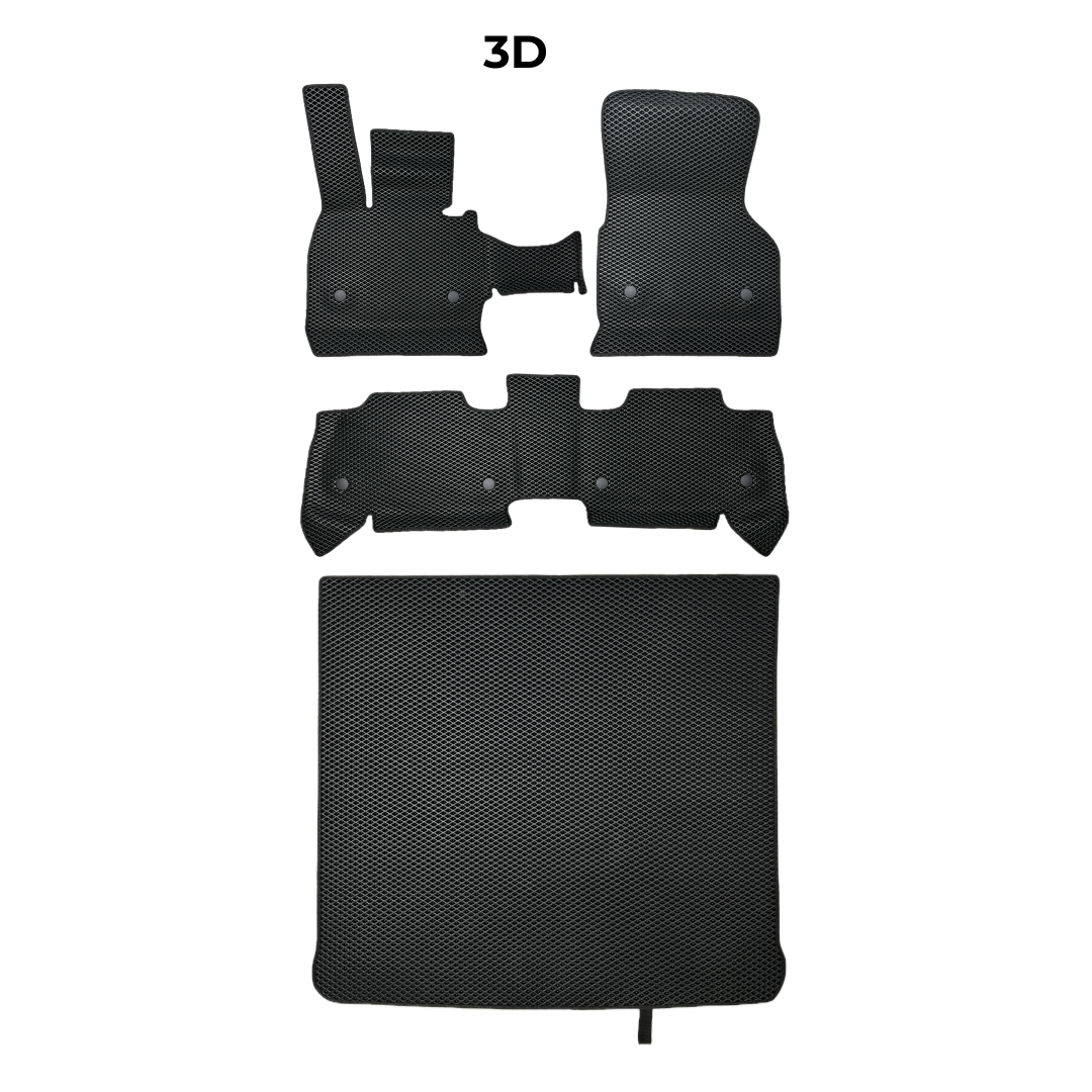 EVA Dywaniki samochodowe od EVAMATS do BMW iX (I20) 1 gen 2021-2028 rok Elektryczny SUV