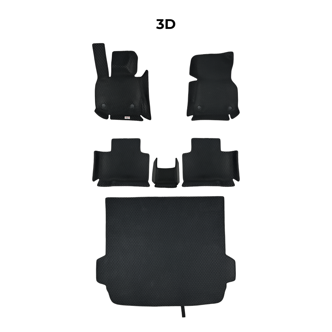 EVA Dywaniki samochodowe od EVA MATS 3D do BMW X4 M(F26) 1 gen 2014-2018 rok SUV Coupe