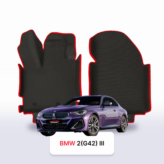 EVA Dywaniki samochodowe od EVAMATS do BMW 2(G42) 3 gen 2022-2028 rok COUPE