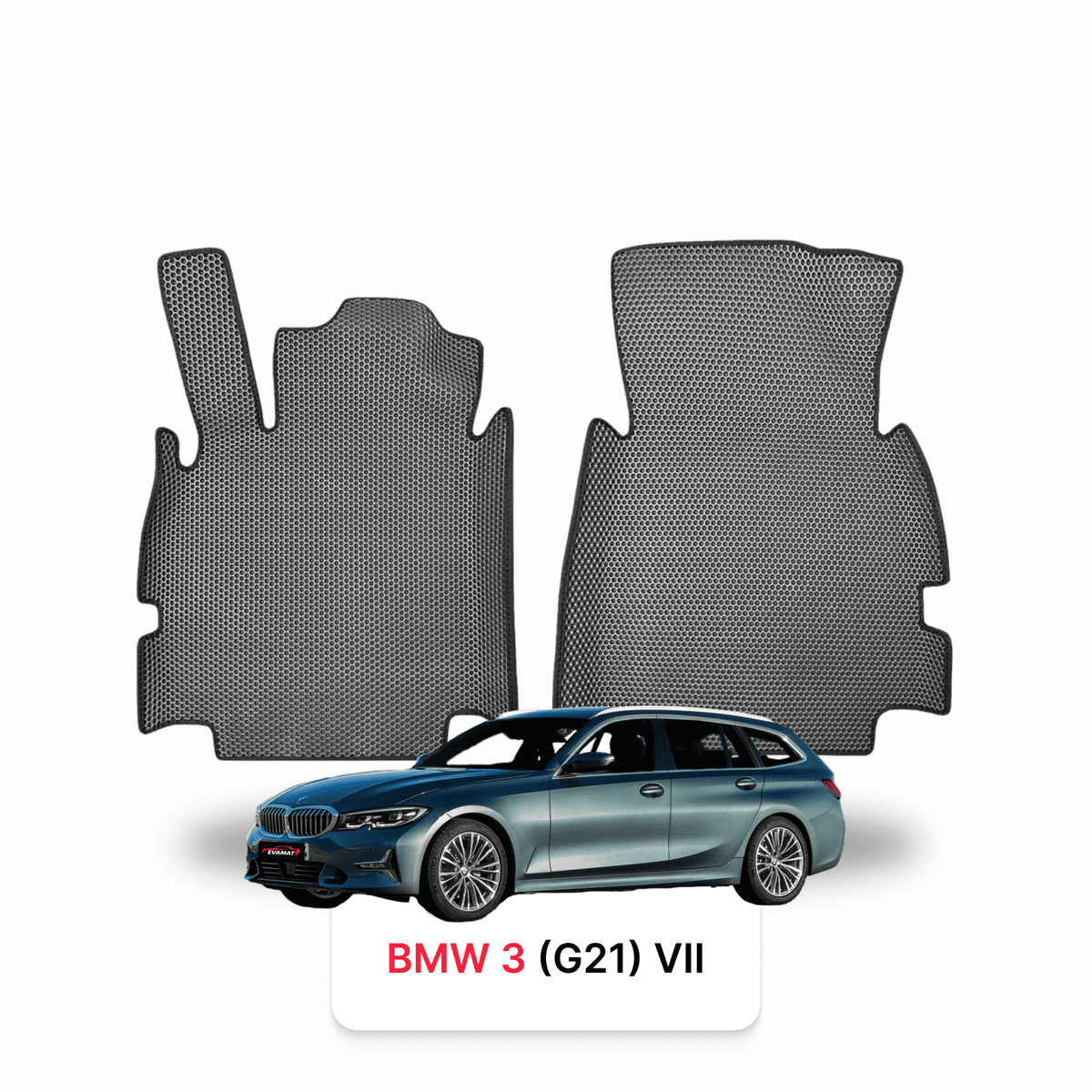 EVA Dywaniki samochodowe od EVA MATS 3D do BMW 3(G21) 7 gen 2018-2028 rok Kombi BENZYNA