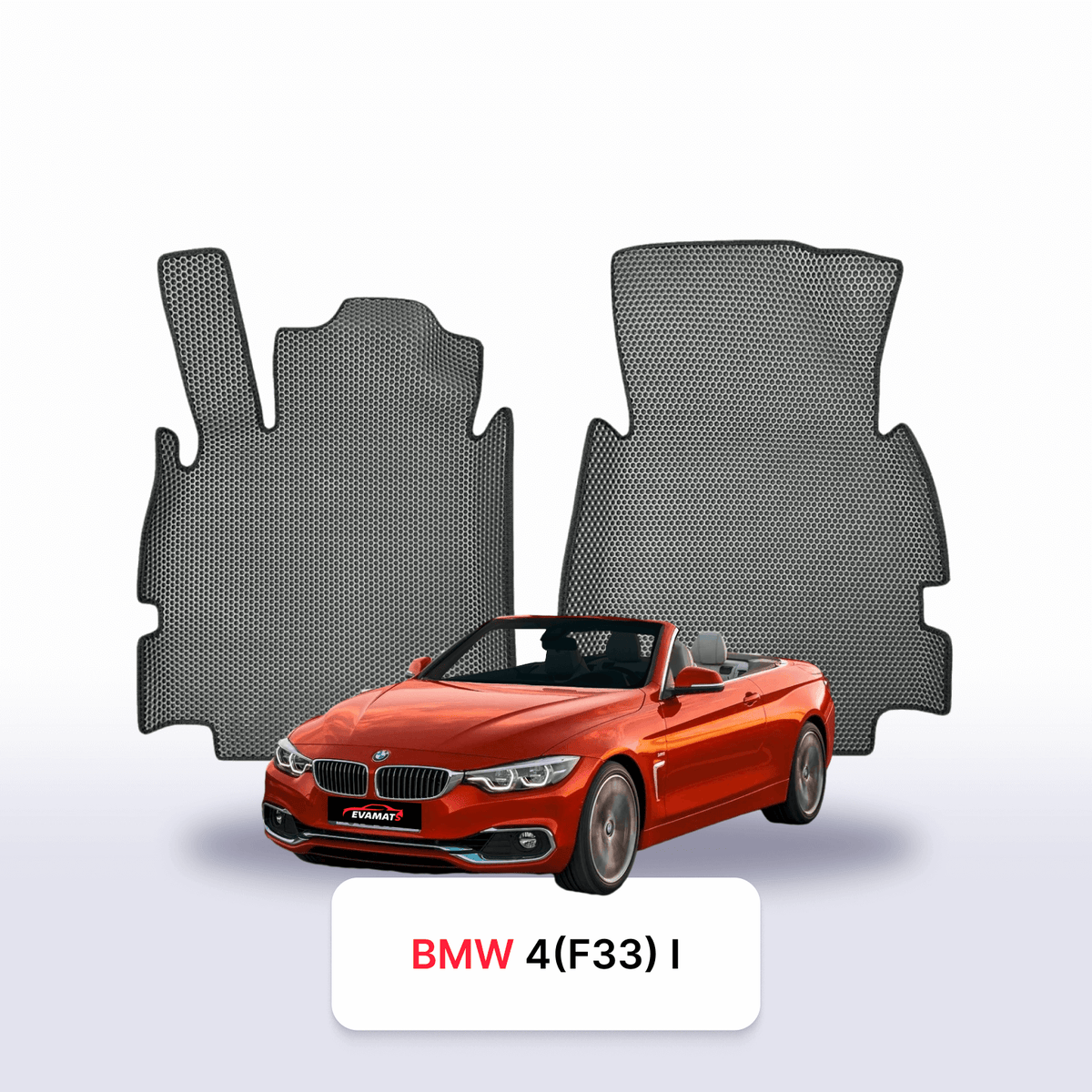 EVA Dywaniki samochodowe od EVAMATS do BMW 4(F33) 1 gen 2013-2020 rok KABRIOLET