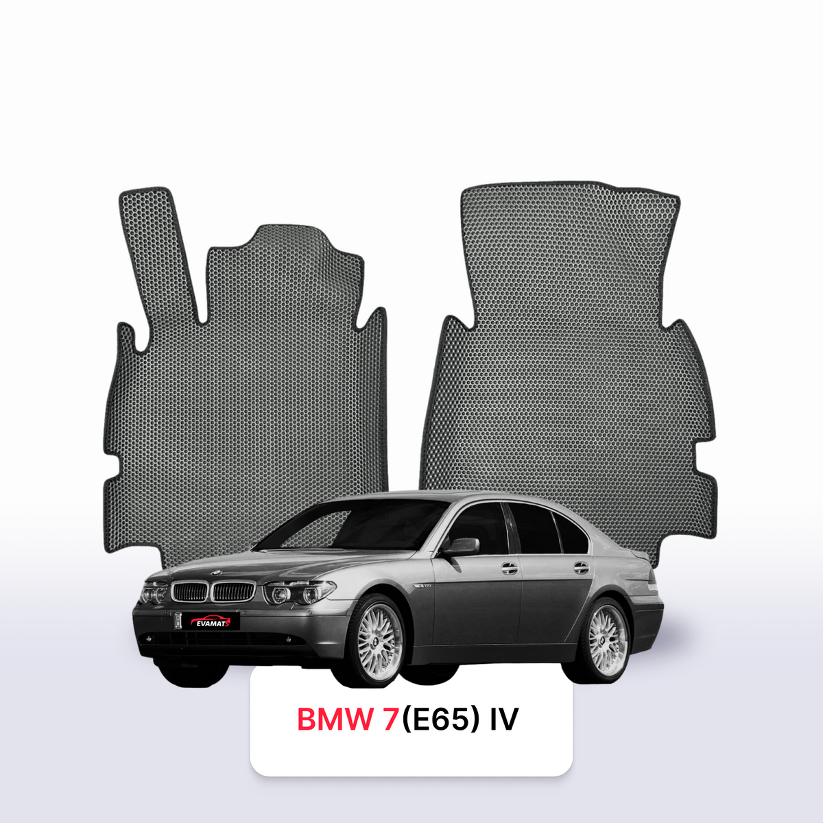 EVA Dywaniki samochodowe od EVAMATS do BMW 7 (E65) 4 gen 2001-2008 rok SEDAN