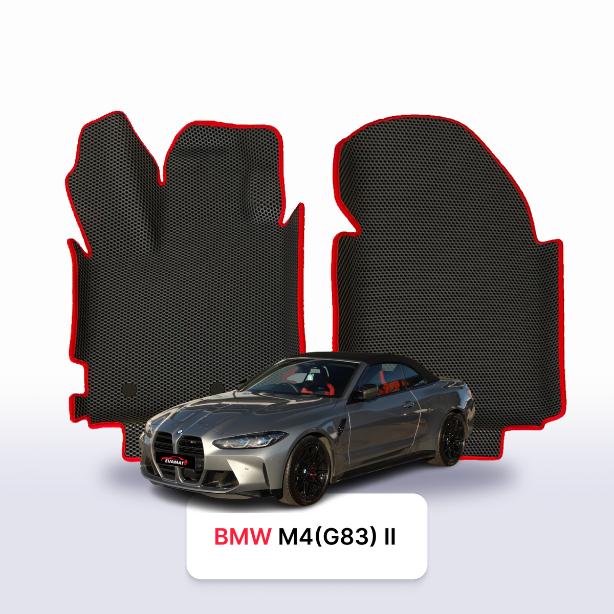 EVA Dywaniki samochodowe od EVAMATS do BMW M4(G83) 2 gen 2021-2028 rok KABRIOLET