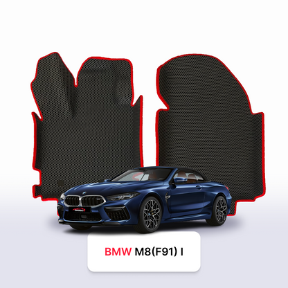Custom-Fit 3D EVA Car Mats for BMW M8 F91 I gen 2019–2028 year Convertible