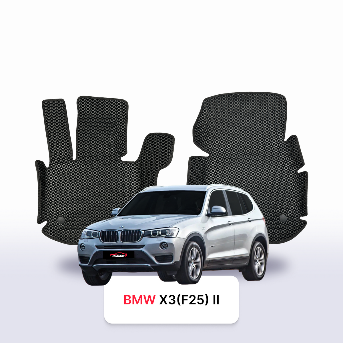 EVA Dywaniki samochodowe od EVAMATS do BMW X3(F25) 2 gen 2010-2017 rok SUV