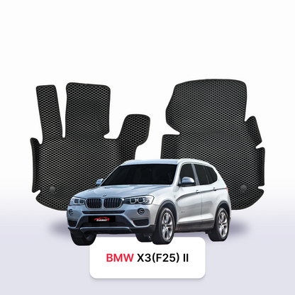 EVA Dywaniki samochodowe od EVAMATS do BMW X3(F25) 2 gen 2010-2017 rok SUV