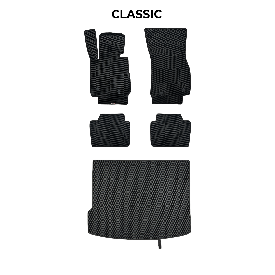 Custom-Fit 3D EVA Car Mats for Maybach GLS X167 I gen 2019–2027 year SUV 4-seater