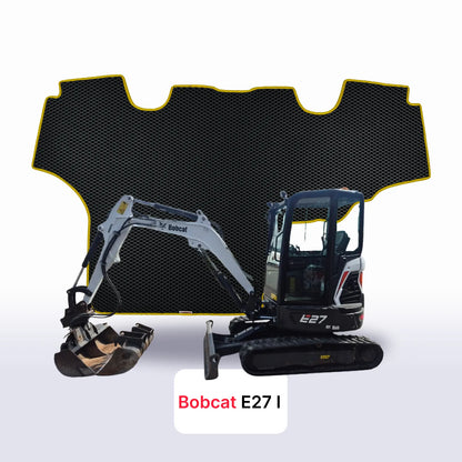 Custom-Fit 3D EVA Car Mats for Bobcat E27 I gen 2018–2028 year KOPARKA