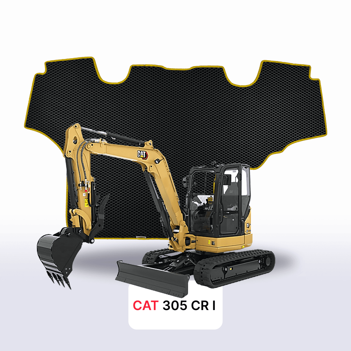 EVA Dywaniki samochodowe od EVA MATS 3D do CAT 305 CR 1 gen 2003-2006 rok KOPARKA
