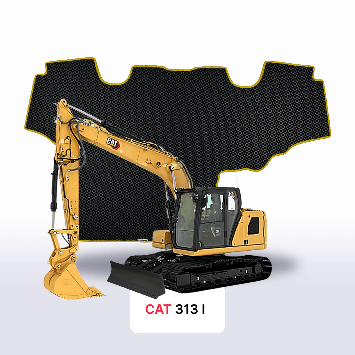 EVA Dywaniki samochodowe od EVA MATS 3D do CAT 313 1 gen 2007-2028 rok KOPARKA