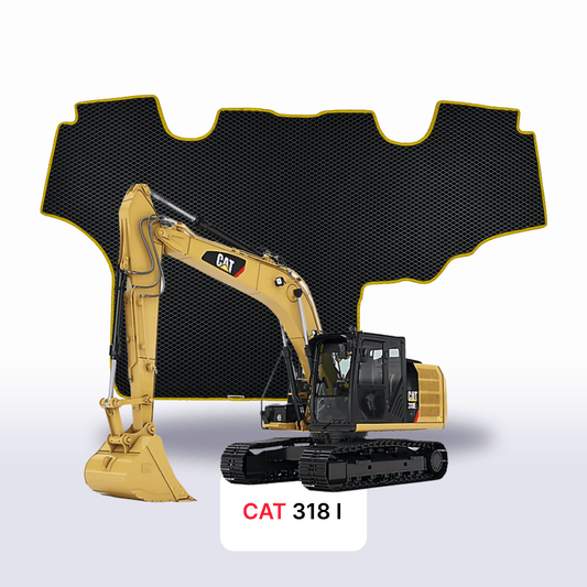 EVA Dywaniki samochodowe od EVA MATS 3D do CAT 318 1 gen 2007-2028 rok KOPARKA